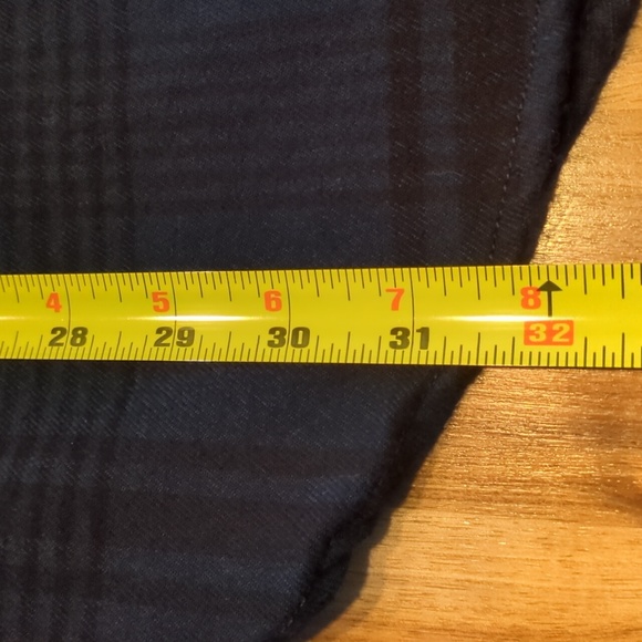 Carhartt Rugged FlexFlannel blue/black BuffaloCheck button down top/Tunic XSmall - Picture 13 of 16